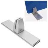 Desk Screen Baffle Fixed Clamp Removable Table Clapboard Clip Bracket for Office