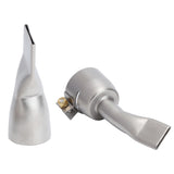 2Pcs Welding Gun Flat Nozzle 20mm Small 40mm Large Tip for Welder Tool Stainless Steel - Rear View