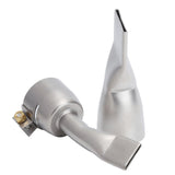 2Pcs Welding Gun Flat Nozzle 20mm Small 40mm Large Tip for Welder Tool Stainless Steel - Close-Up Angle