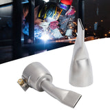 2Pcs Welding Gun Flat Nozzle 20mm Small 40mm Large Tip for Welder Tool Stainless Steel - Extra Image