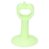 6PCS Door Stopper Anti‑Collision Silicone Wall Protection Home Bathroom Supplies Green - Extra Image