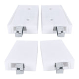 2Set Adjustable Cabinet Hanger with Mounting Plate Cupboard Furniture Hardware Parts