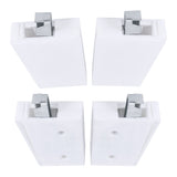 2Set Adjustable Cabinet Hanger with Mounting Plate Cupboard Furniture Hardware Parts