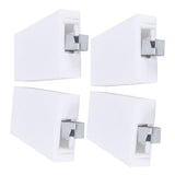 2Set Adjustable Cabinet Hanger with Mounting Plate Cupboard Furniture Hardware Parts