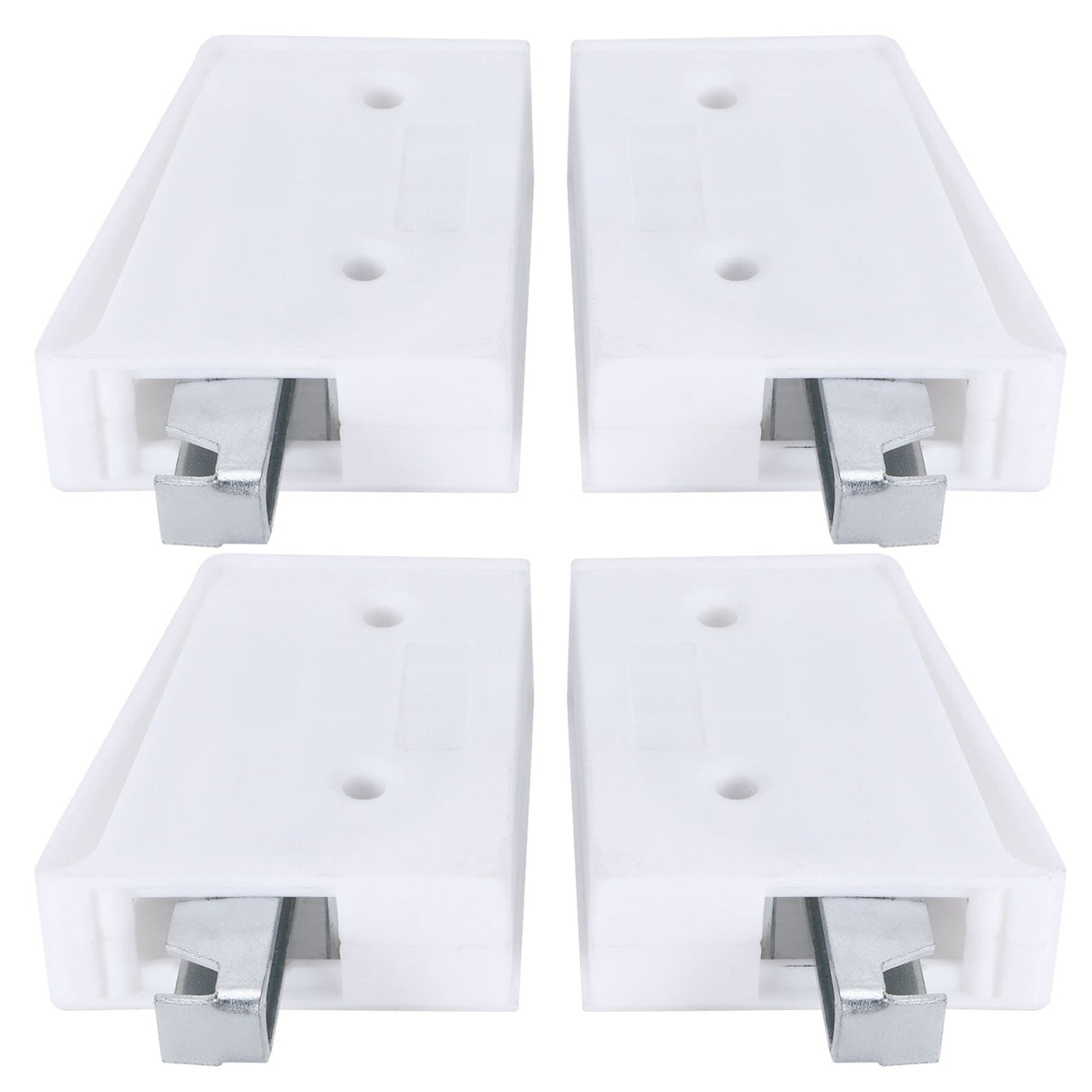 2Set Adjustable Cabinet Hanger with Mounting Plate Cupboard Furniture Hardware Parts