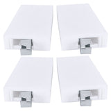 2Set Adjustable Cabinet Hanger with Mounting Plate Cupboard Furniture Hardware Parts - Rear View