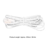 250cm Flexible Extension Cable Accessory Parts for LED Cabinet Light Induction Lamp