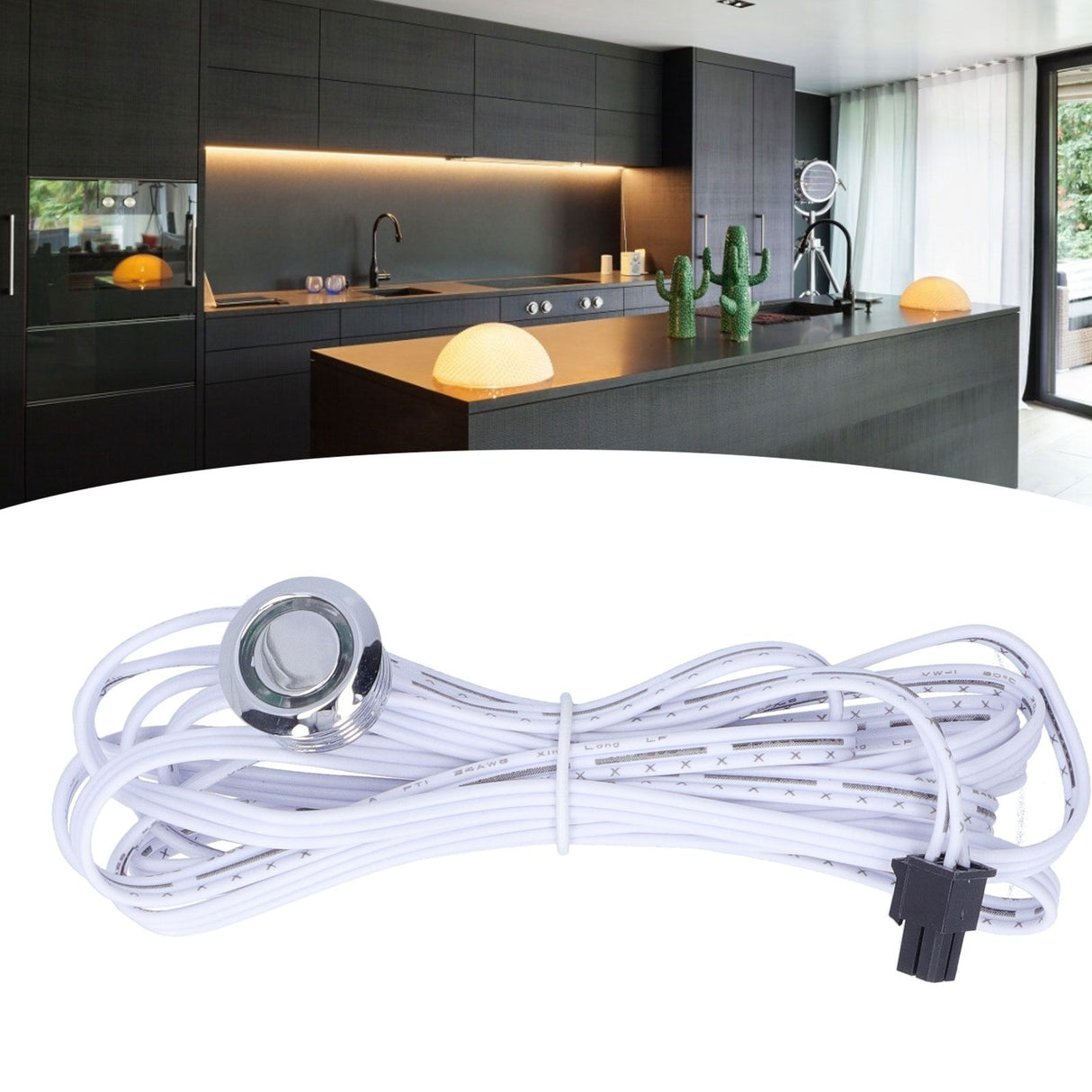 Touch Induction Switch External Human Body Sensor for LED Cabinet Wardrobe Light