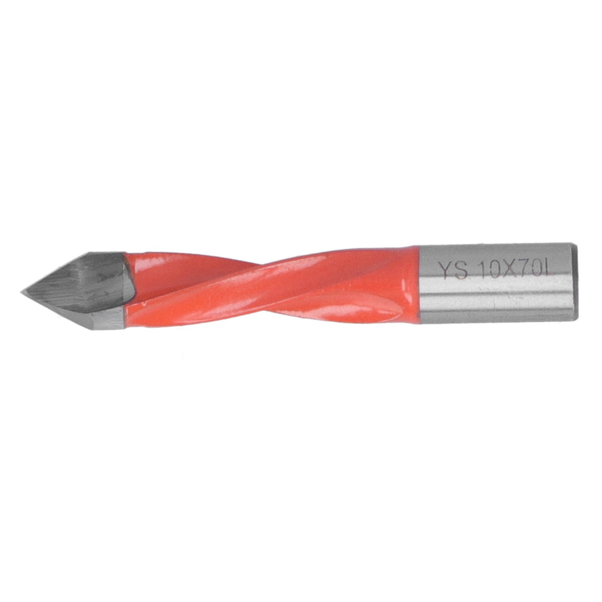 Woodworking Drill Bit 1/2 Carbon Steel Alloy Punching Drilling Tool Bit Carpentry ToolT10x70L