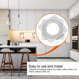 Heavy Duty Rotating Bearing 360 Degrees Rotation Turntable Replacement for Furniture95mm - Extra Image