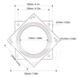 360 Degree Rotating Plate Base Bar Stool Chair Turntable Bearing Furniture Hardware 155mm