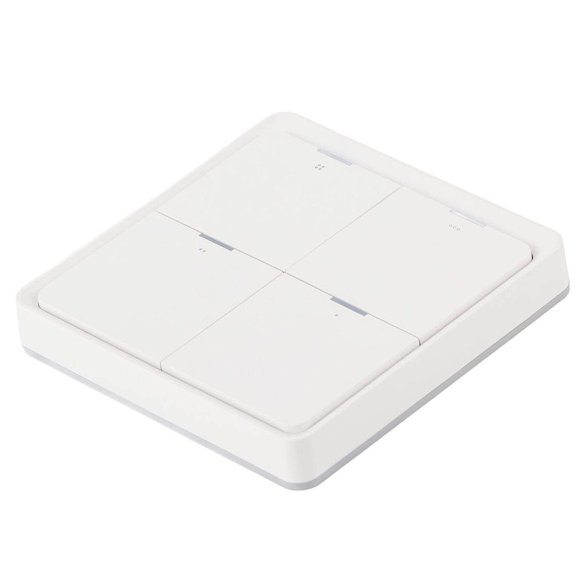 Wireless Scene Switch Intelligent 4‑Way Panel Wall Switch Mobile Phone APP Control for ZigBee