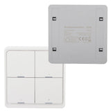Wireless Scene Switch Intelligent 4‑Way Panel Wall Switch Mobile Phone APP Control for ZigBee