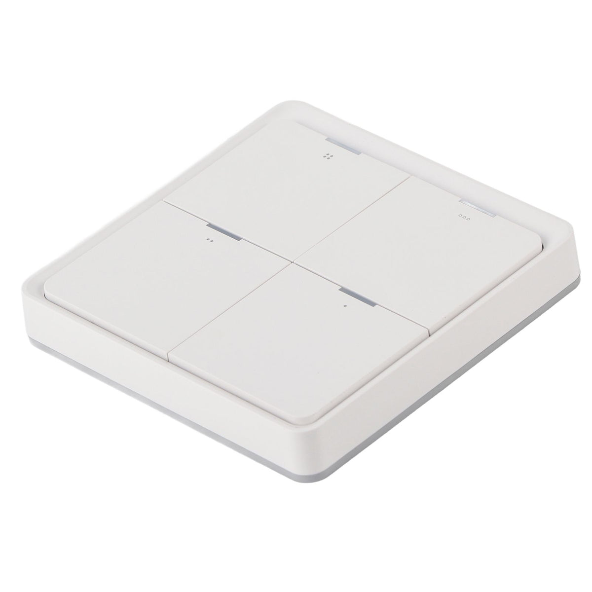 Wireless Scene Switch Intelligent 4‑Way Panel Wall Switch Mobile Phone APP Control for ZigBee