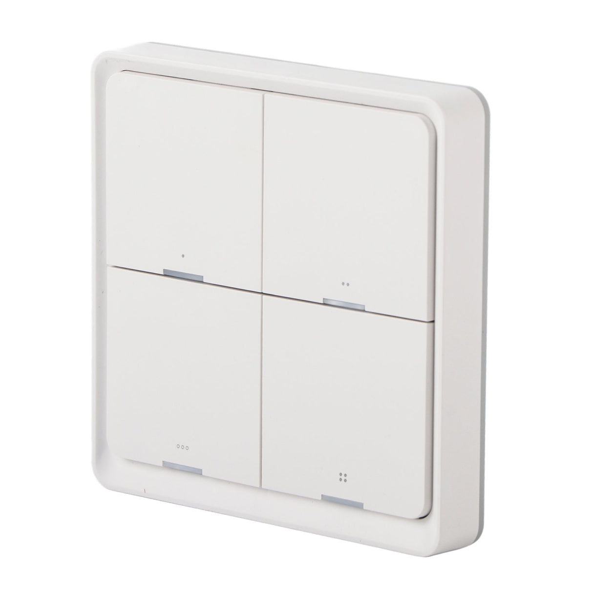Wireless Scene Switch Intelligent 4‑Way Panel Wall Switch Mobile Phone APP Control for ZigBee