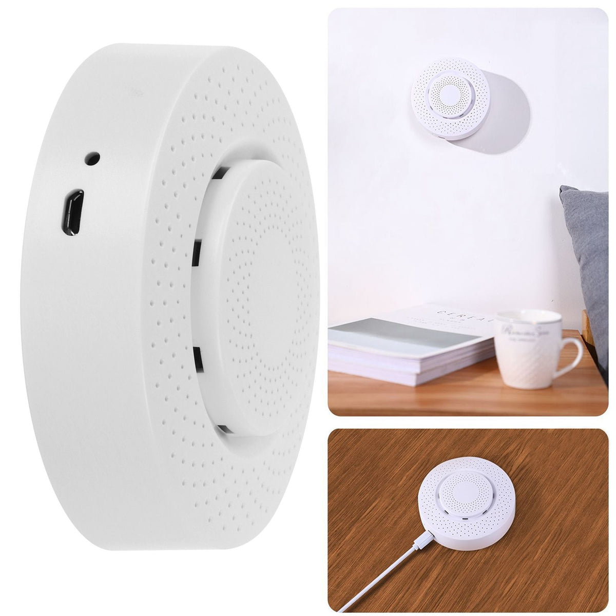 WIFI Smart Air Box Formaldehyde VOC Carbon Dioxide Tester Sensor Humidity Temperature Sensor 5V
