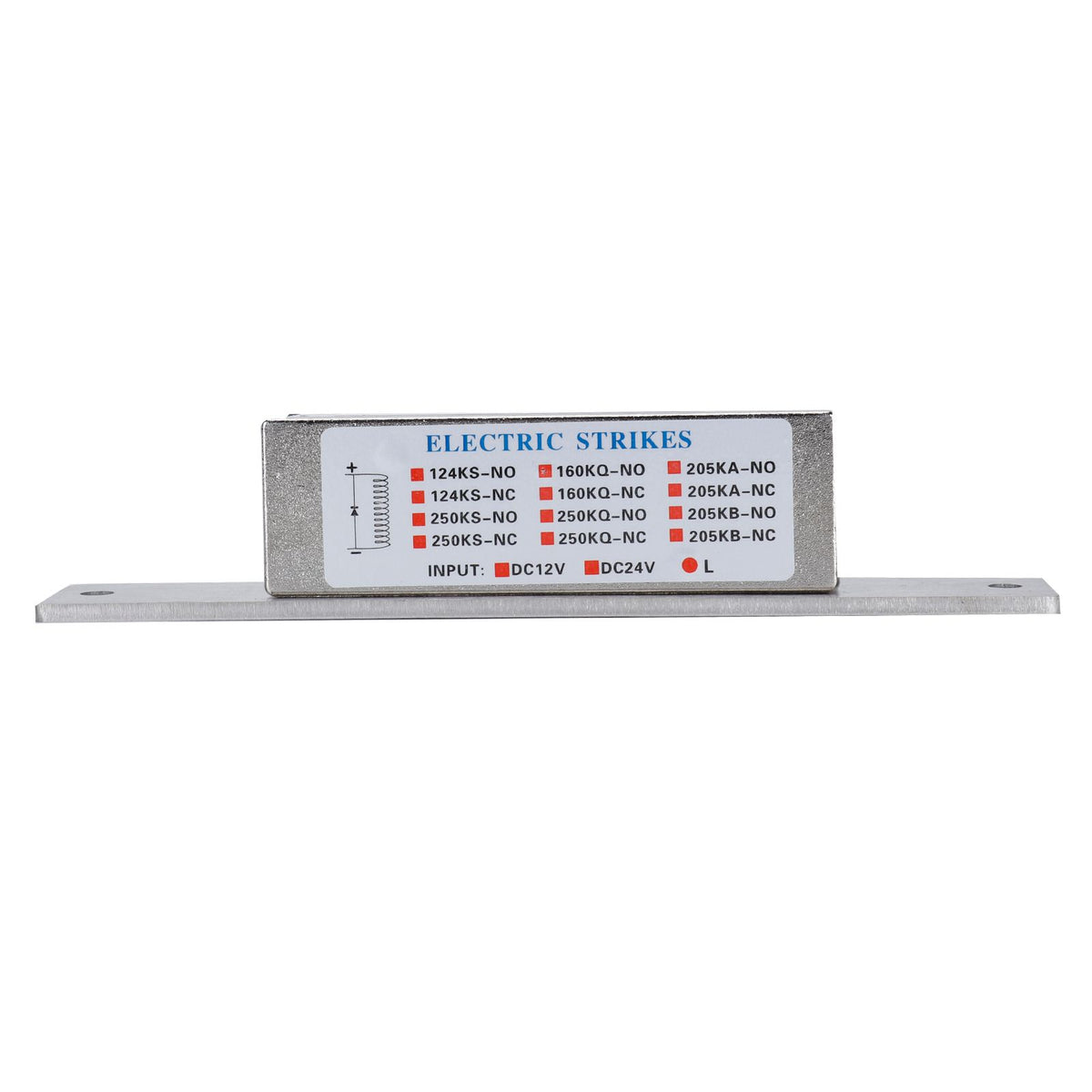 12V Cathode Lock Narrow Door Frame Electric Strike Household Lock for Home Supplies