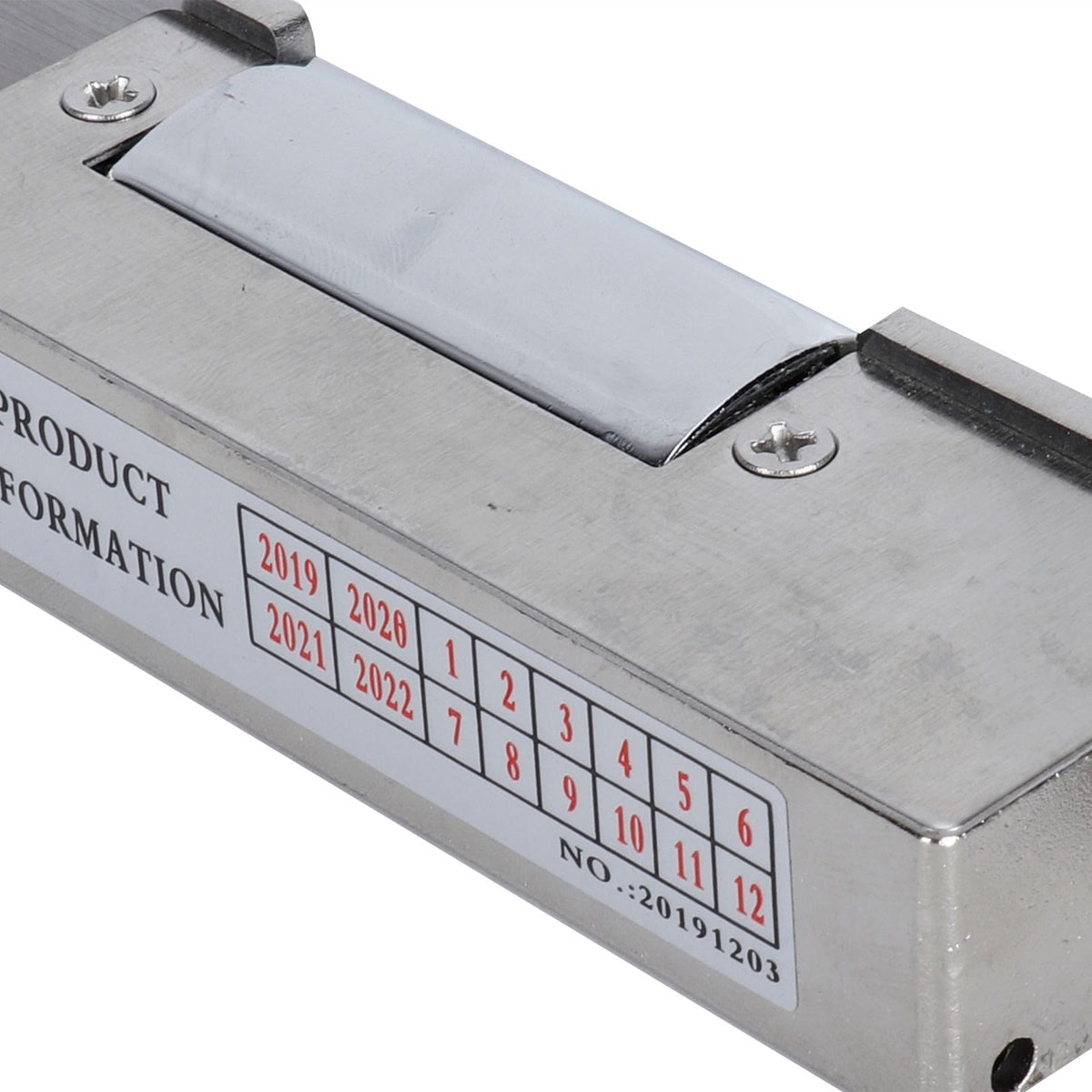 12V Cathode Lock Narrow Door Frame Electric Strike Household Lock for Home Supplies