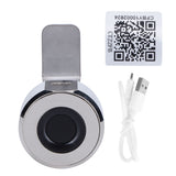 Bluetooth Fingerprint APP Lock Set Zinc Alloy Furniture Drawer Lock for Home Office