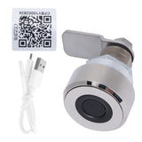 Bluetooth Fingerprint APP Lock Set Zinc Alloy Furniture Drawer Lock for Home Office