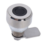 Bluetooth Fingerprint APP Lock Set Zinc Alloy Furniture Drawer Lock for Home Office - Close-Up Angle
