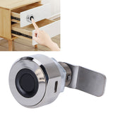 Bluetooth Fingerprint APP Lock Set Zinc Alloy Furniture Drawer Lock for Home Office
