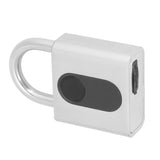Bluetooth Padlock Intelligent Fingerprint Phone APP Lock Set for Dormitory Warehouse