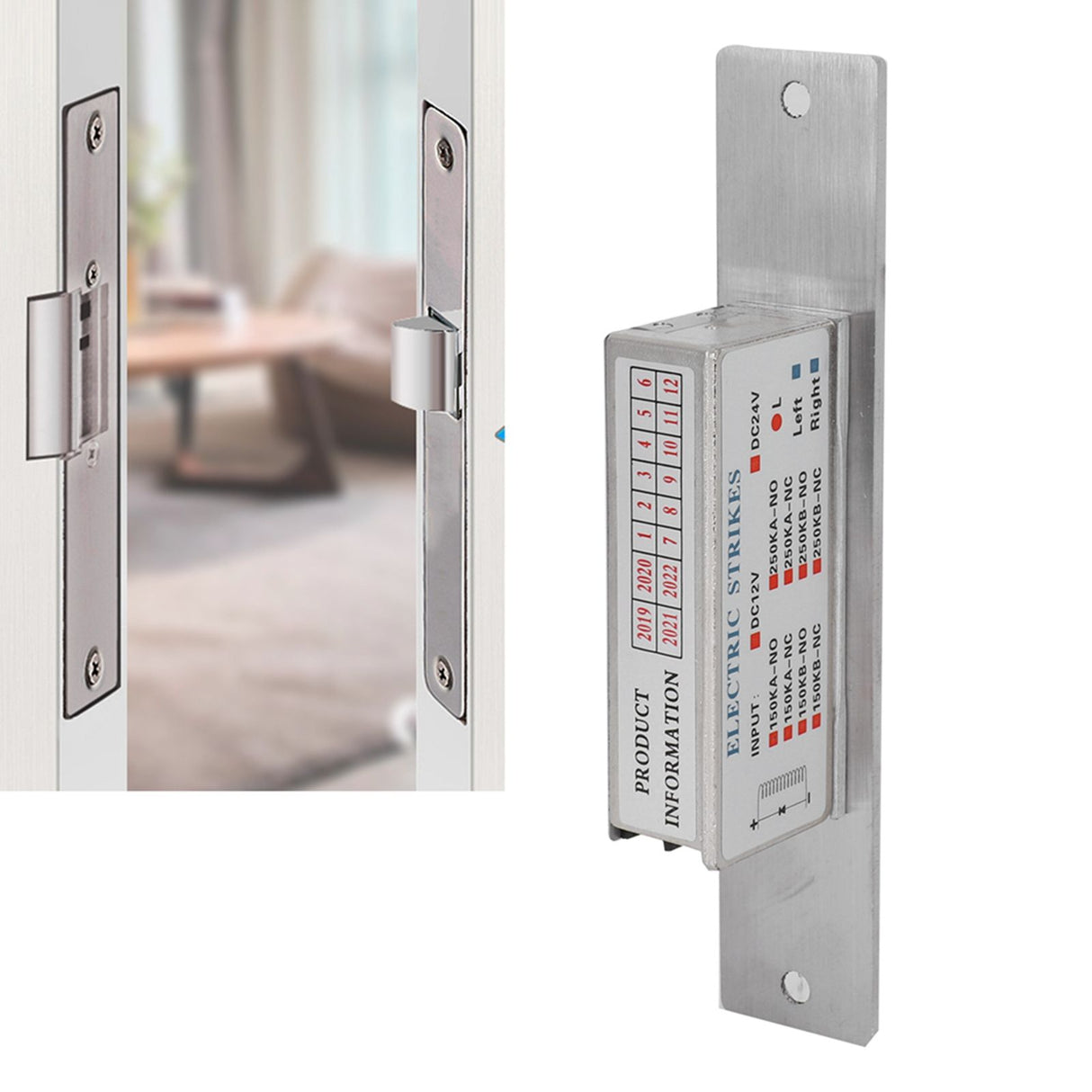 Cathode Lock Door Access Control Electric Strike Lock set Home Security Accessory