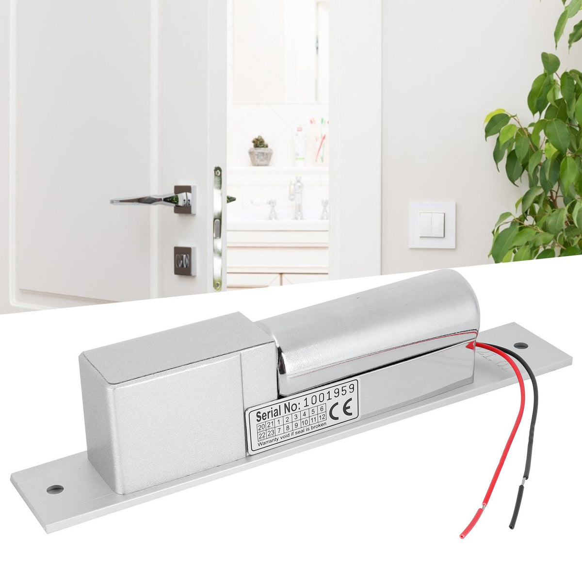 Ultra Low Temperature Electric Bolt Lock Glass Door Security Access Control System
