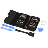 25in 1 Multifunction Screwdriver Set for Mobile Phone Glasses Portable Repair Tool Kit - Low Angle