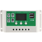 20A 12V 24V LCD Display Solar Charge Controller PWM Auto Focusing Tracking Charging