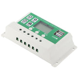 20A 12V 24V LCD Display Solar Charge Controller PWM Auto Focusing Tracking Charging - 45-Degree Angle