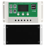 20A 12V 24V LCD Display Solar Charge Controller PWM Auto Focusing Tracking Charging - Close-Up Angle