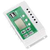 20A 12V 24V LCD Display Solar Charge Controller PWM Auto Focusing Tracking Charging