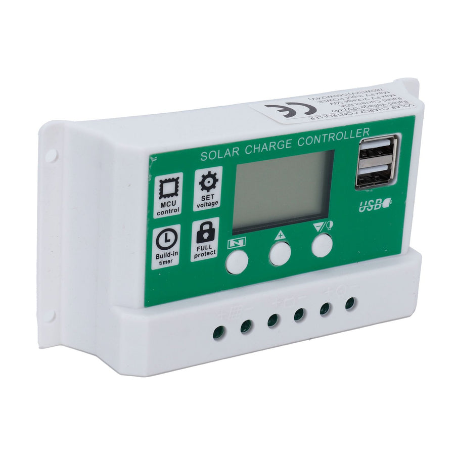 60A 12V 24V PWM Solar Panel Battery Regulator Charge Controller Auto Focusing Tracking