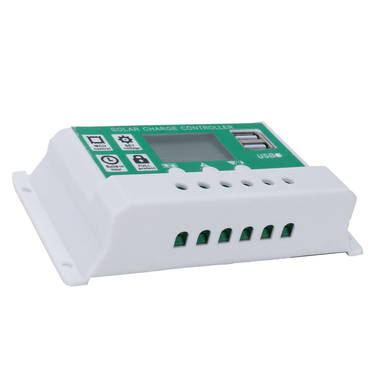 60A 12V 24V PWM Solar Panel Battery Regulator Charge Controller Auto Focusing Tracking