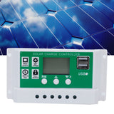 60A 12V 24V PWM Solar Panel Battery Regulator Charge Controller Auto Focusing Tracking