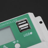 LCD Solar Charge Controller Adjustable 10A 12V 24V PWM Charging Regulator Accessory - Extra Image