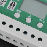 LCD Solar Charge Controller Adjustable 10A 12V 24V PWM Charging Regulator Accessory