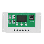 50A Solar Charge Controller LCD Display Adjustable 12V 24V Solar Panel Regulator