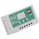 50A Solar Charge Controller LCD Display Adjustable 12V 24V Solar Panel Regulator