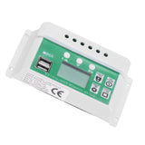 50A Solar Charge Controller LCD Display Adjustable 12V 24V Solar Panel Regulator