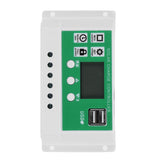 50A Solar Charge Controller LCD Display Adjustable 12V 24V Solar Panel Regulator - Extra Image