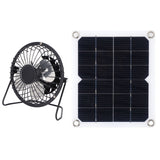 10W Solar Panel with Cooling Fan Photovoltaic Solar Panel for Home Pet Dog House