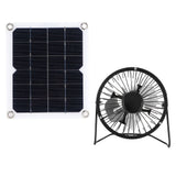 10W Solar Panel with Cooling Fan Photovoltaic Solar Panel for Home Pet Dog House - Extra Image