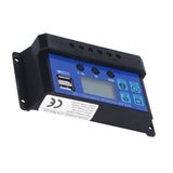 Solar Panel Kit 10W 18V Polysilicon Photovoltaic Module with Solar Charge Controller for RV