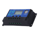 Solar Panel Kit 10W 18V Polysilicon Photovoltaic Module with Solar Charge Controller for RV
