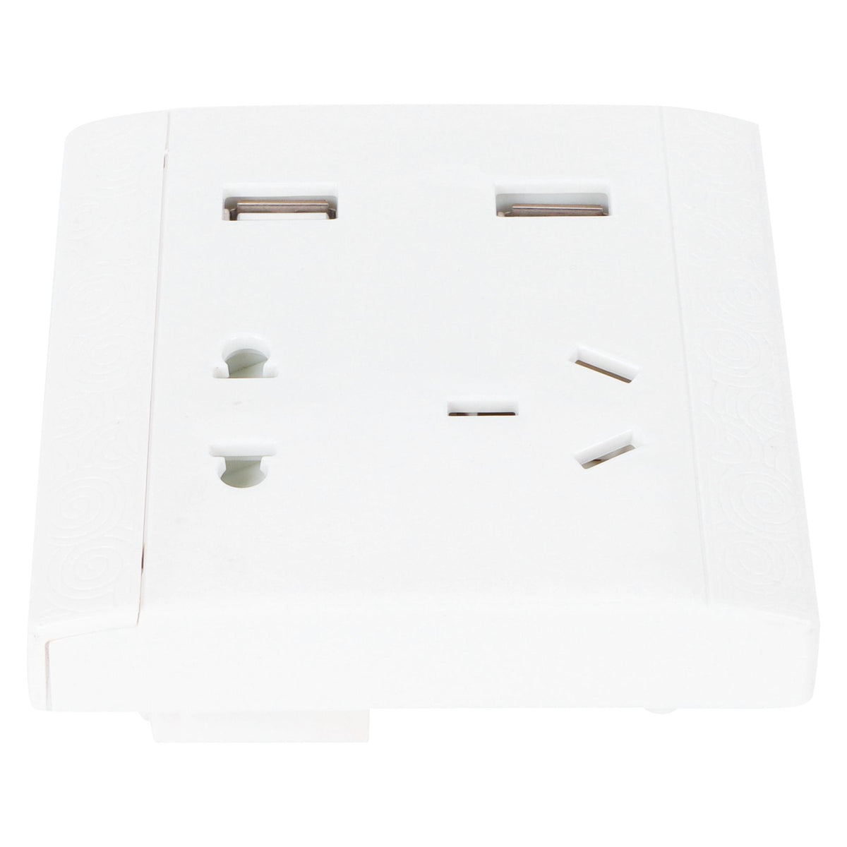 Multi-Functional Wall Power Outlet Socket with 2 USB Port 13A for Home Office AU Plug 110/220V