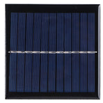 1W 5.5V Solar Panel Board DIY Polysilicon Solar Charging Module for 3.7V-5V Battery
