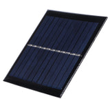 1W 5.5V Solar Panel Board DIY Polysilicon Solar Charging Module for 3.7V-5V Battery